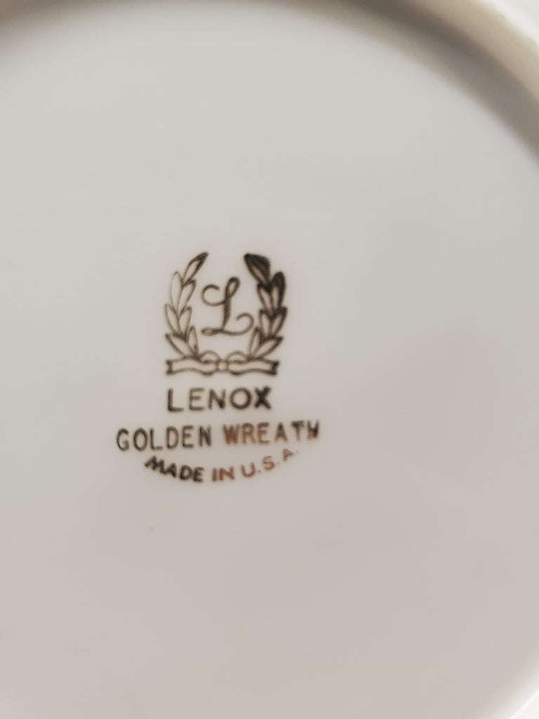 Lenox Golden Wreath Bread & Butter Plate LK