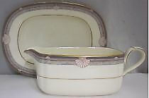 Noritake Stanford Court Gravy Boat & Underplate (Relish/Butter)