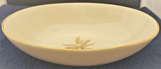 Lenox Wheat 9" Oval Serving Bowl