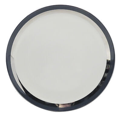 Set of 4 Gorham Black Contessa Dinner Plates
