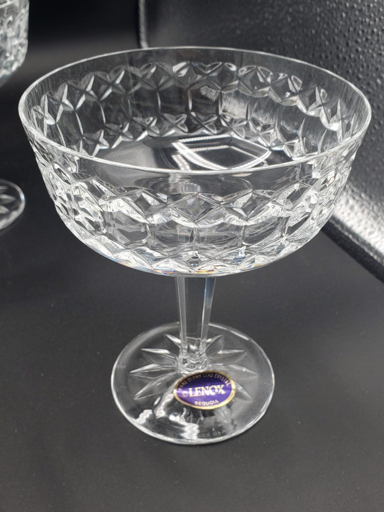 Set of 6 Lenox Sequoia Champagne/Tall Sherbets LK