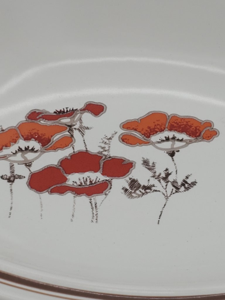 Royal Doulton Fieldflower 10" Oval Vegetable Bowl LK