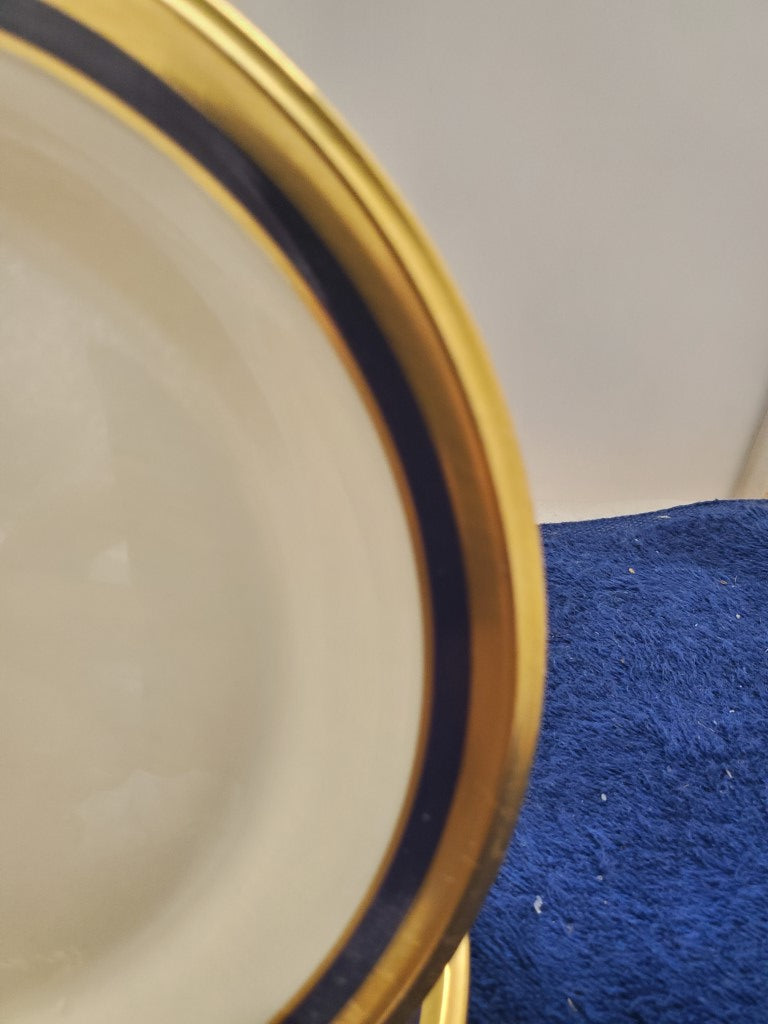 Set of 2 Lenox Blue Royale Bread & Butter Plates LK