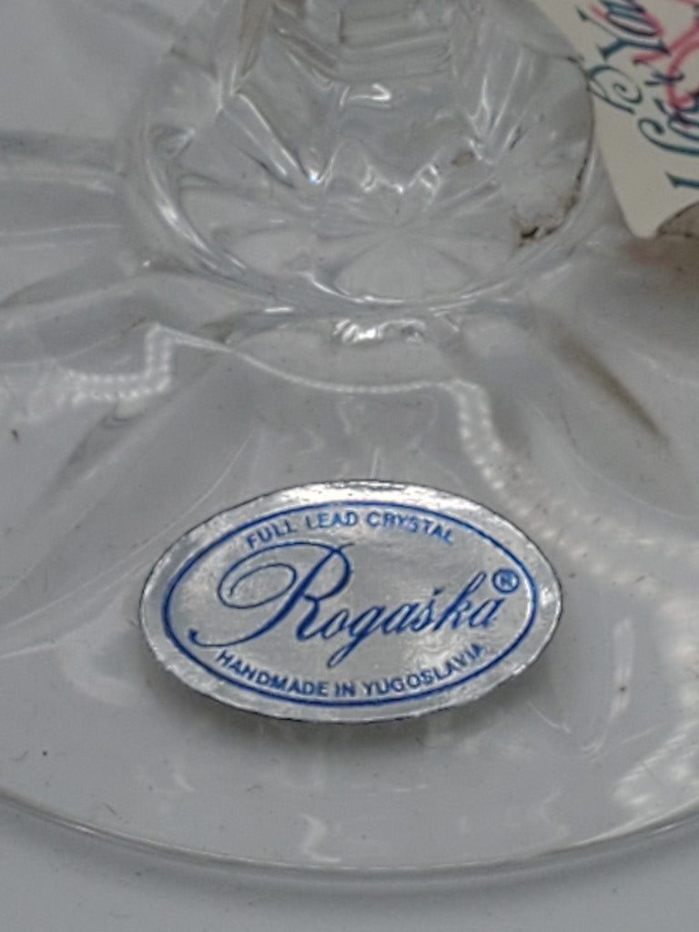 Set of 6 Rogaska Barrington Wine Glasses LK