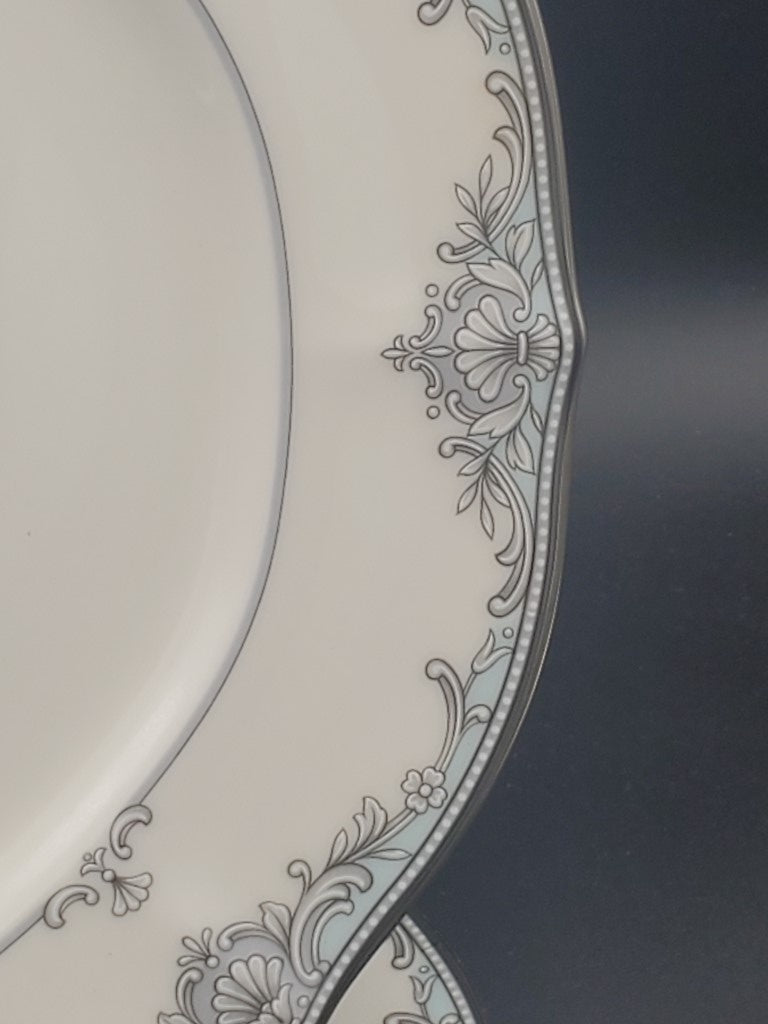 Set of 2 Noritake Adornment Dinner Plates LK