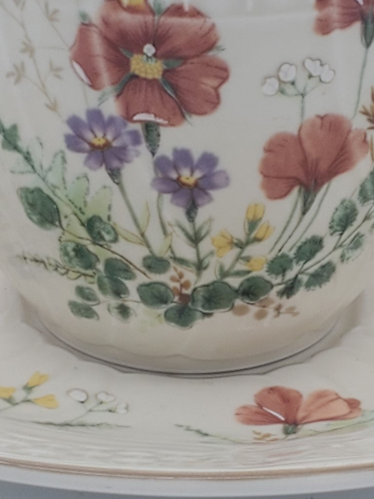 Set of 3 Mikasa Margaux Cup & Saucer Sets LK