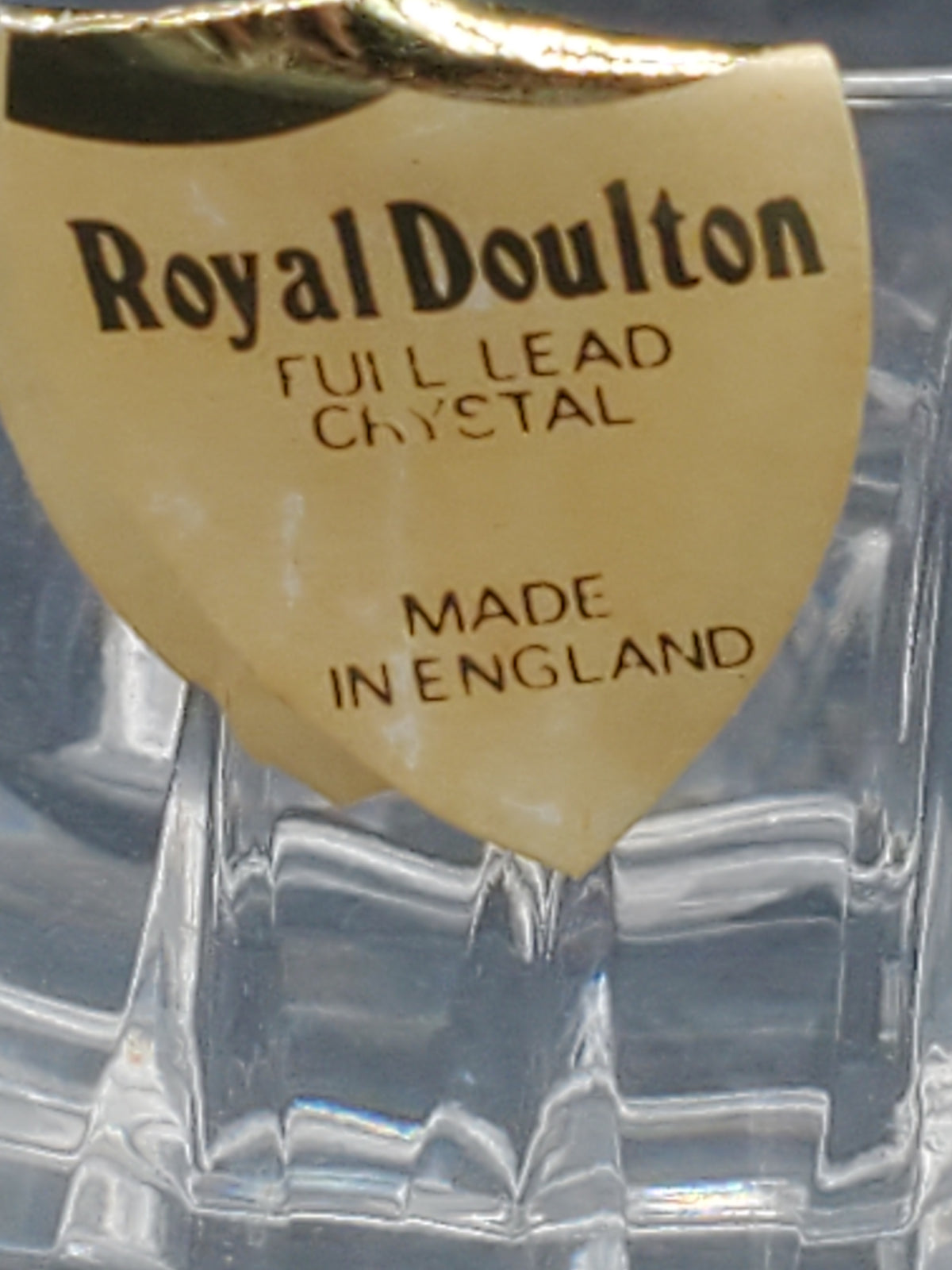 Set of 4 Royal Doulton Crystal Sonnet Champagne/Tall Sherbets LK