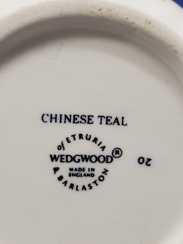 Wedgwood Chinese Teal Creamer LK
