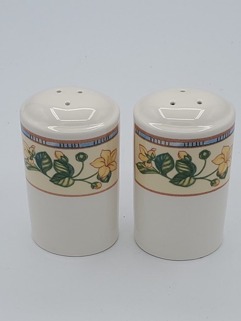 Set of 2 Johnson Brothers Spring Medley Pepper Shakers (3 Holes) LK