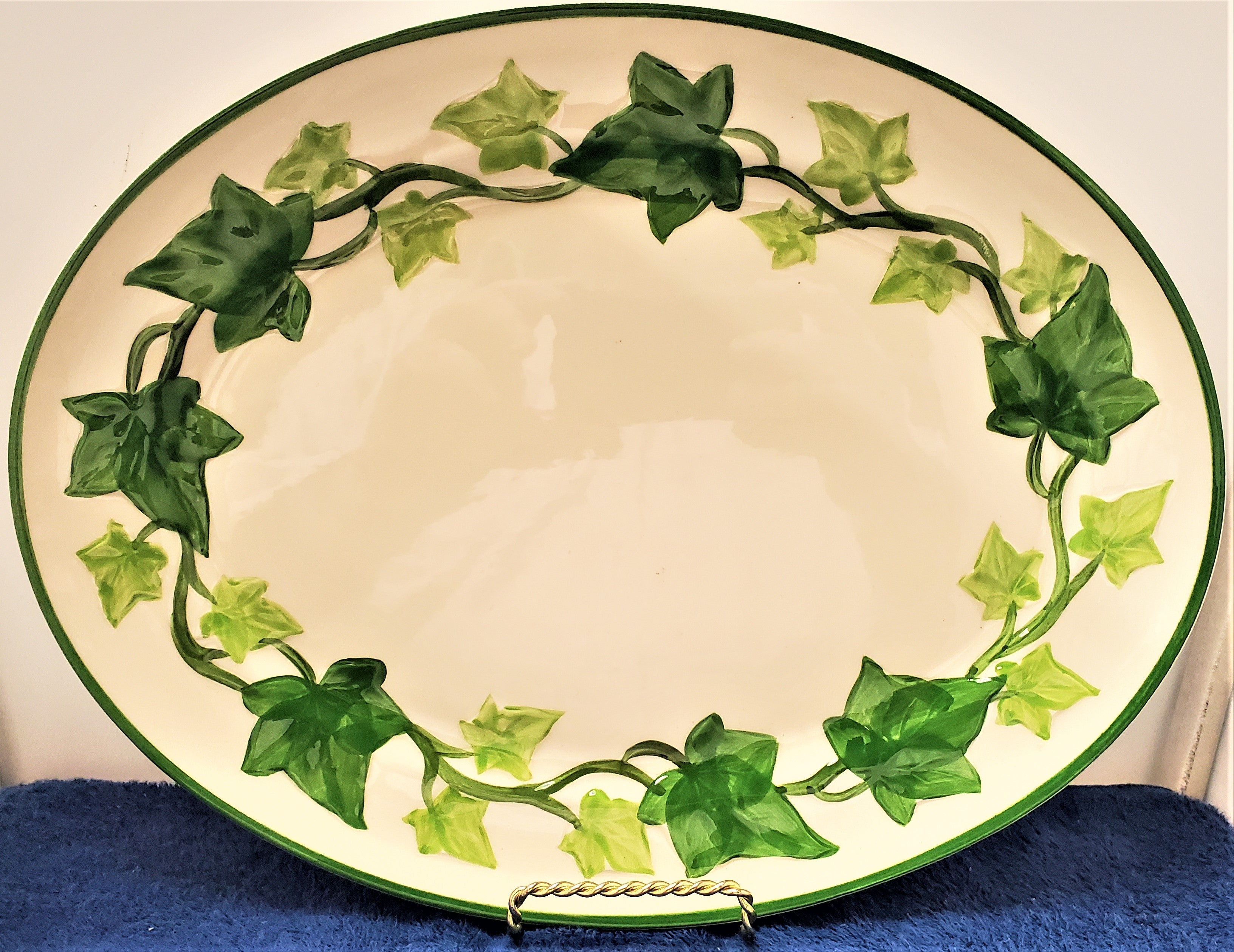 Franciscan Ivy 13" Oval Serving Platter LK –