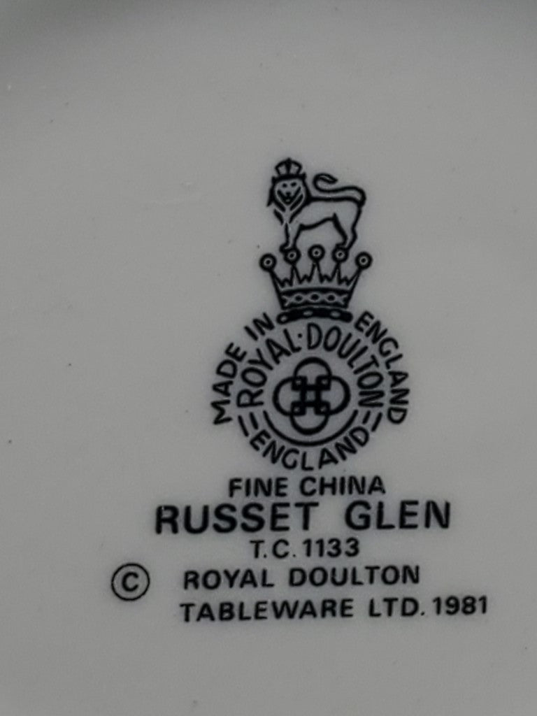 Royal Doulton Russet Glen Creamer