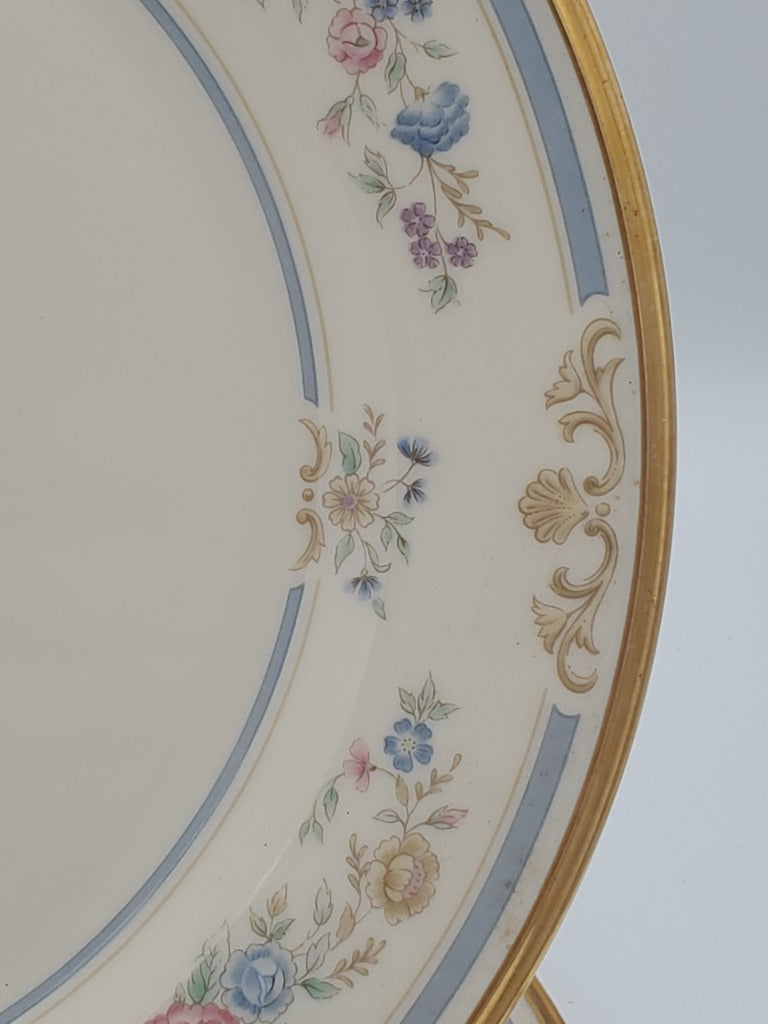 Set of 2 Lenox Raleigh Dinner Plates LK