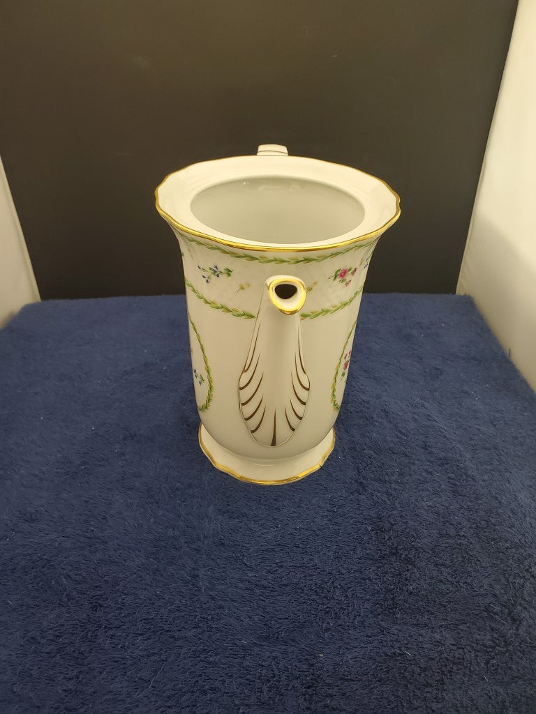 Bernardaud Artois Vert Coffee Pot (No Lid)