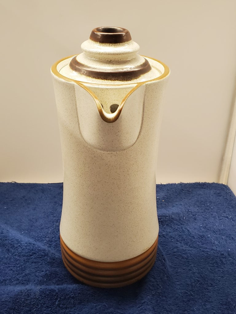 Denby Potter's Wheel Rust Red Coffee Pot LK