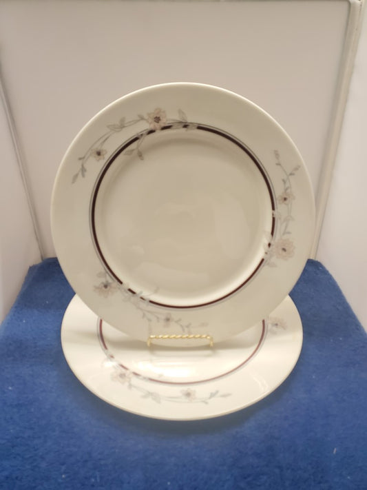 Set of 2 Gorham Chatham Dinner Plates LK