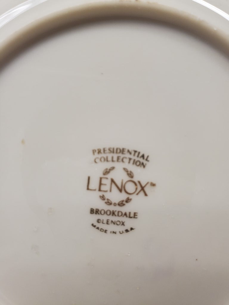 Set of 4 Lenox Brookdale Bread & Butter Plates LK