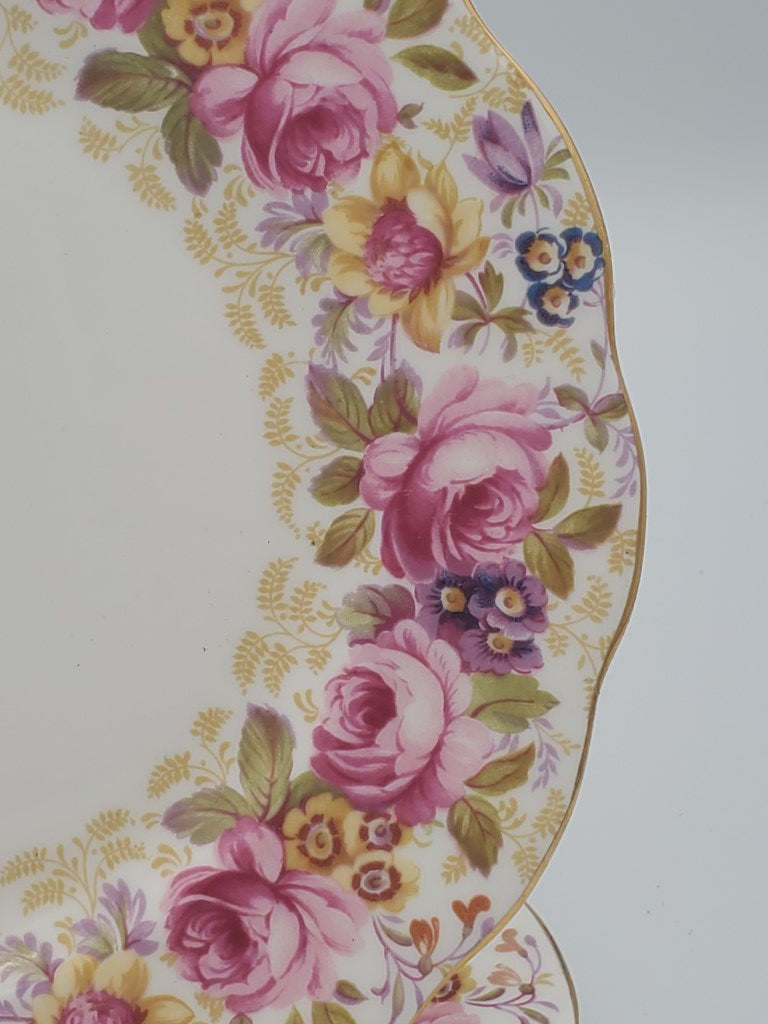 Set of 2 Royal Albert Serena Salad Plates LK