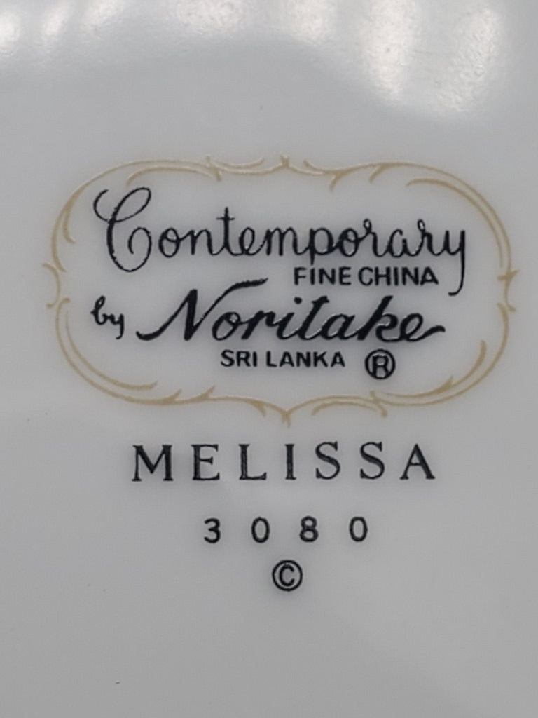Set of 3 Noritake Melissa Cup & Saucer Sets LK