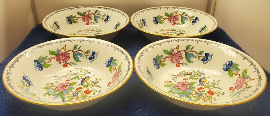 Set of 4 Aynsley Pembroke Fruit Bowls LK