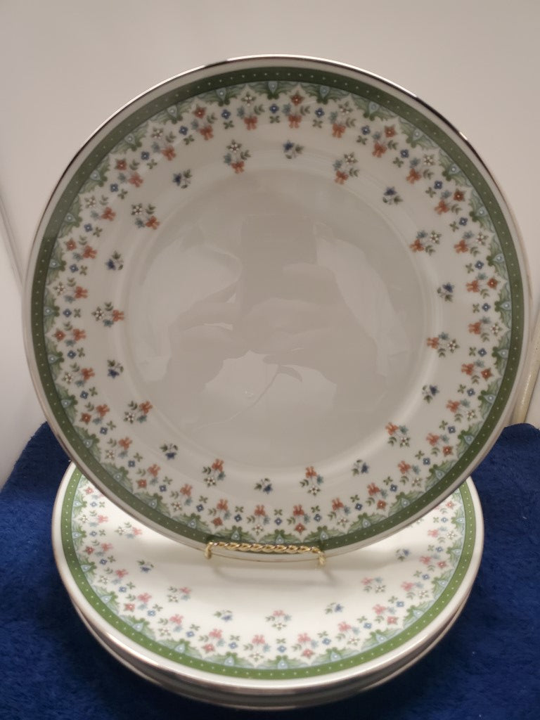 Set of 8 Oxford Ashley Dinner Plates LK
