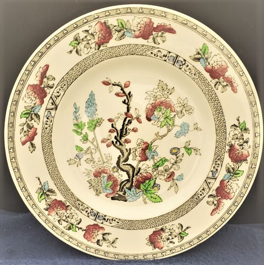 Woods (Enoch) Indian Tree Dinner Plate