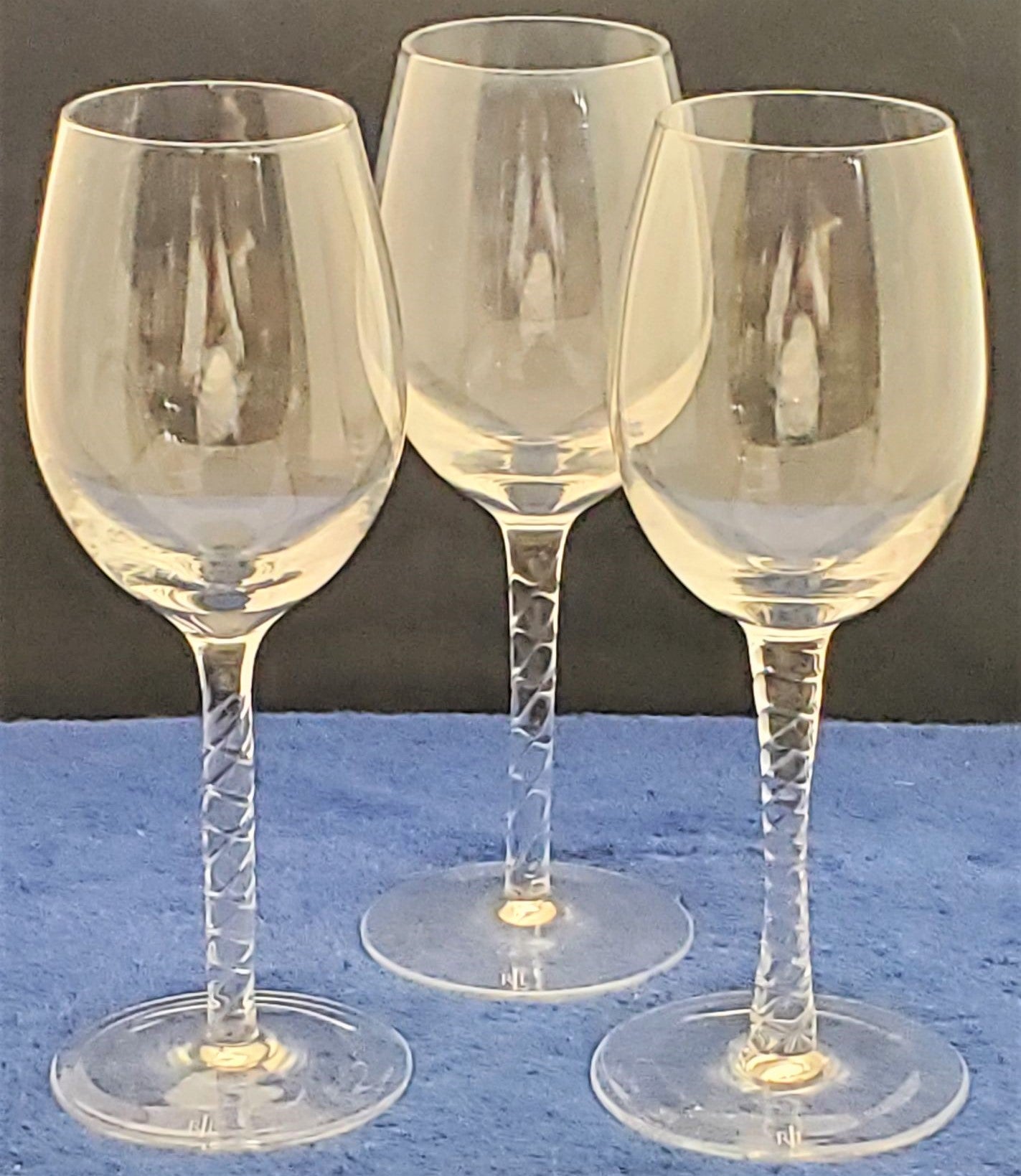 Set of 3 Ralph Lauren Latham Wine Glasses