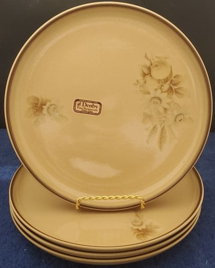 Set of 4 Denby Memories Salad Plates LK