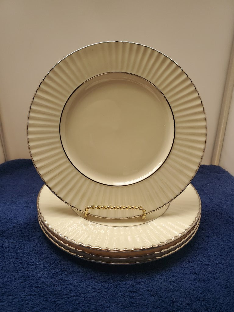 Set of 4 Lenox Citation Platinum Salad Plates