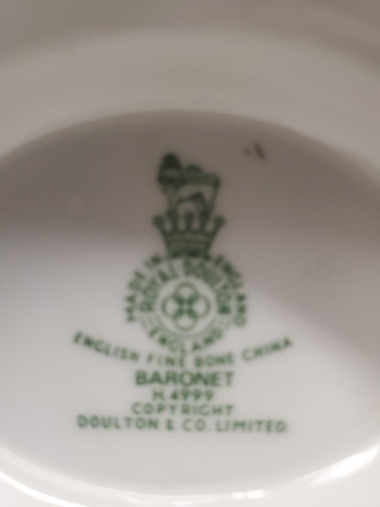 Royal Doulton Baronet Sugar Bowl with Lid LK