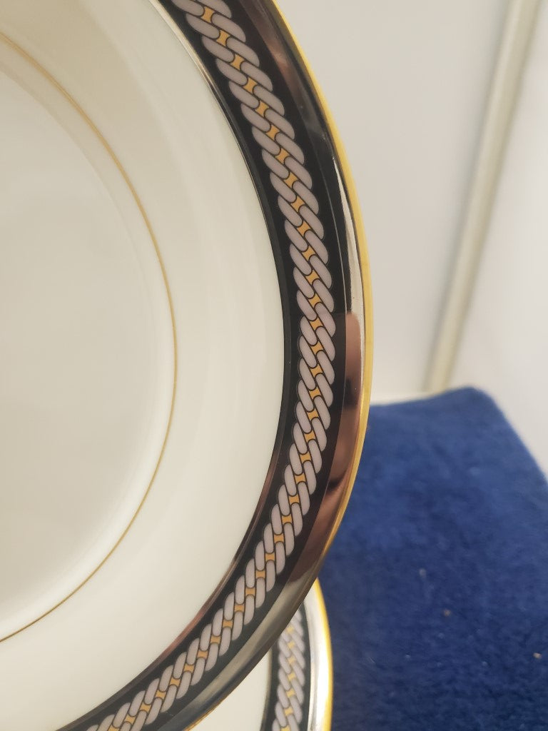Set of 3 Noritake King's Guard Salad Plates LK