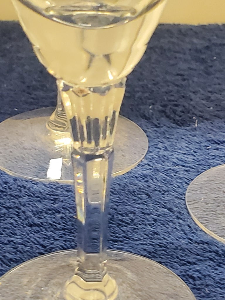 Set of 5 Fostoria Chateau (Stem 6087) Wine Glasss LK