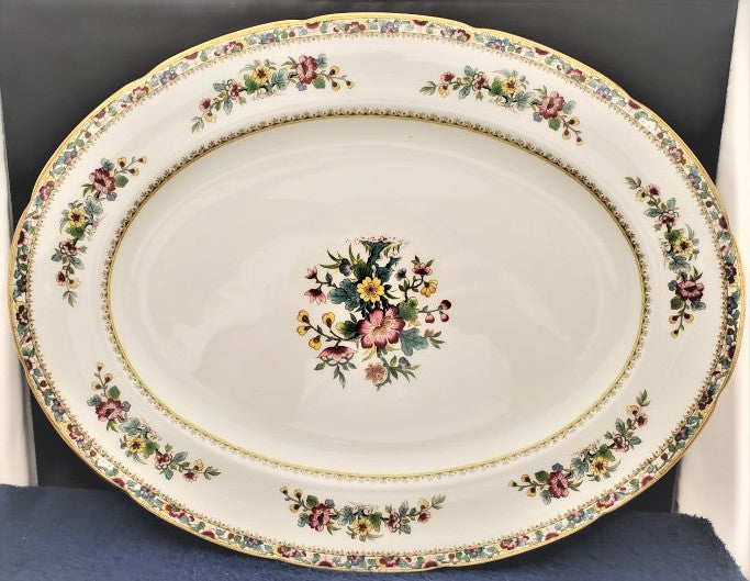 Coalport Ming Rose 15" Oval Serving Platter