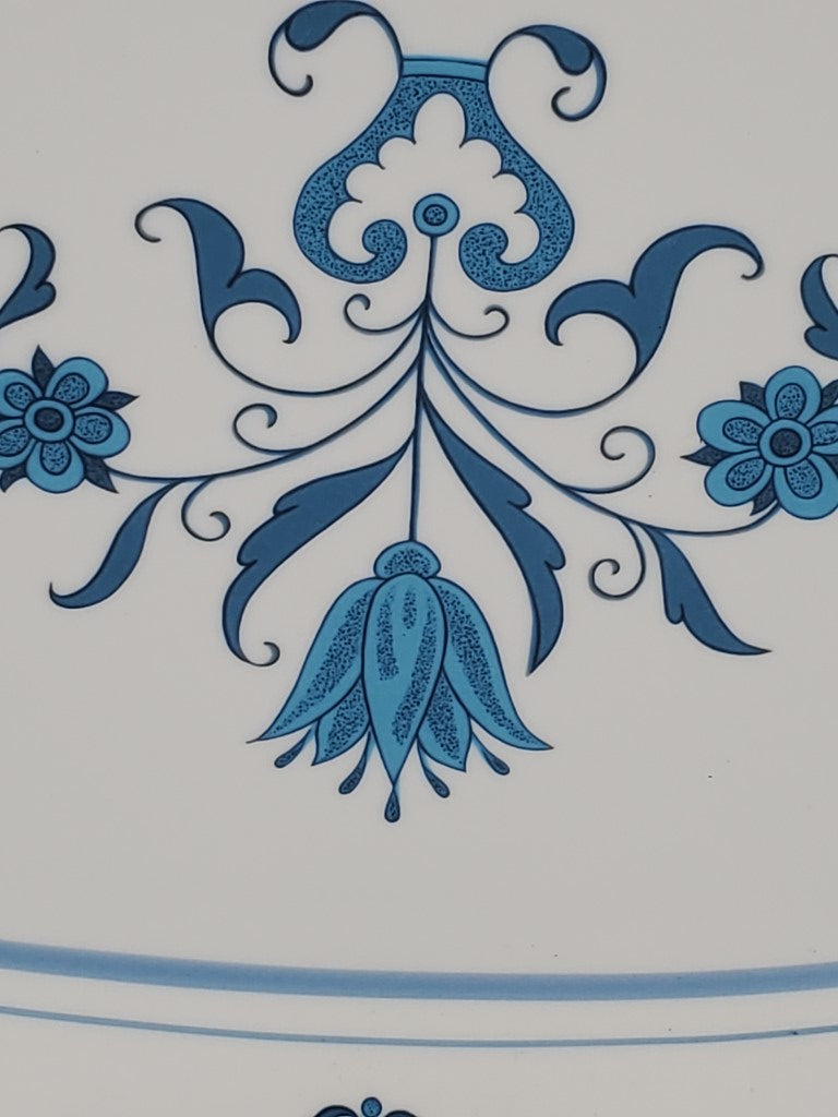 Noritake Blue Haven 13" Oval Serving Platter LK