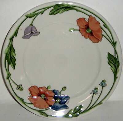 Set of 2 Villeroy & Boch Amapola Salad Plates