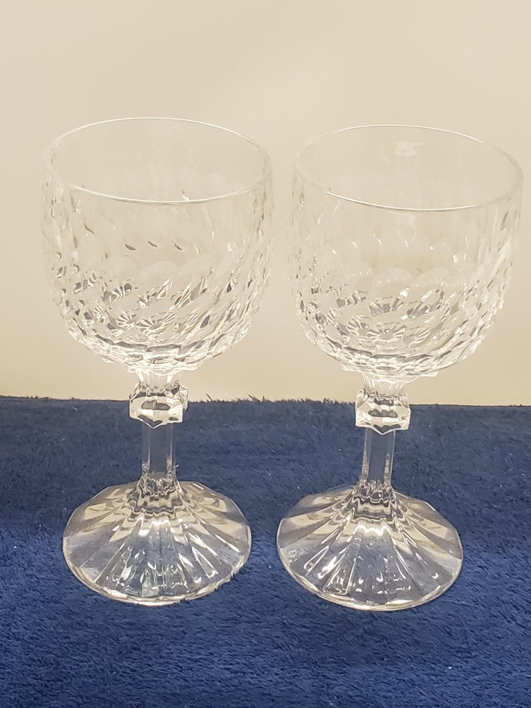 Set of 2 Unknown Unknown Water Goblets