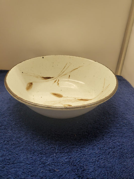 Stonhenge Midwinter Wild Oats Round Serving Bowl