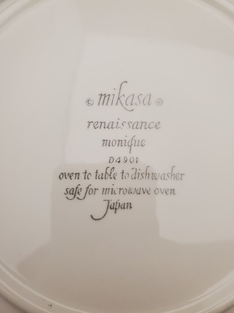 Set of 3 Mikasa Monique Salad Plates LK