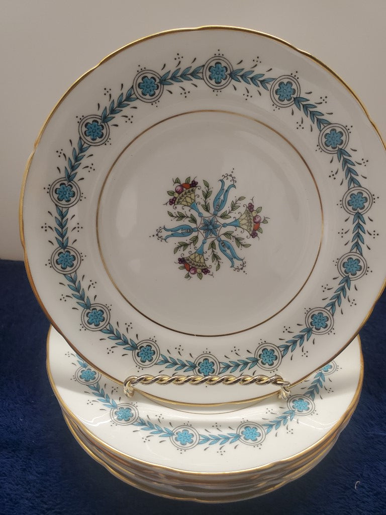 Set of 6 Coalport Geneva Bread & Butter Plates LK
