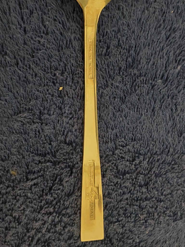 Set of 5 Barclay Geneve BAG14 Teaspoons