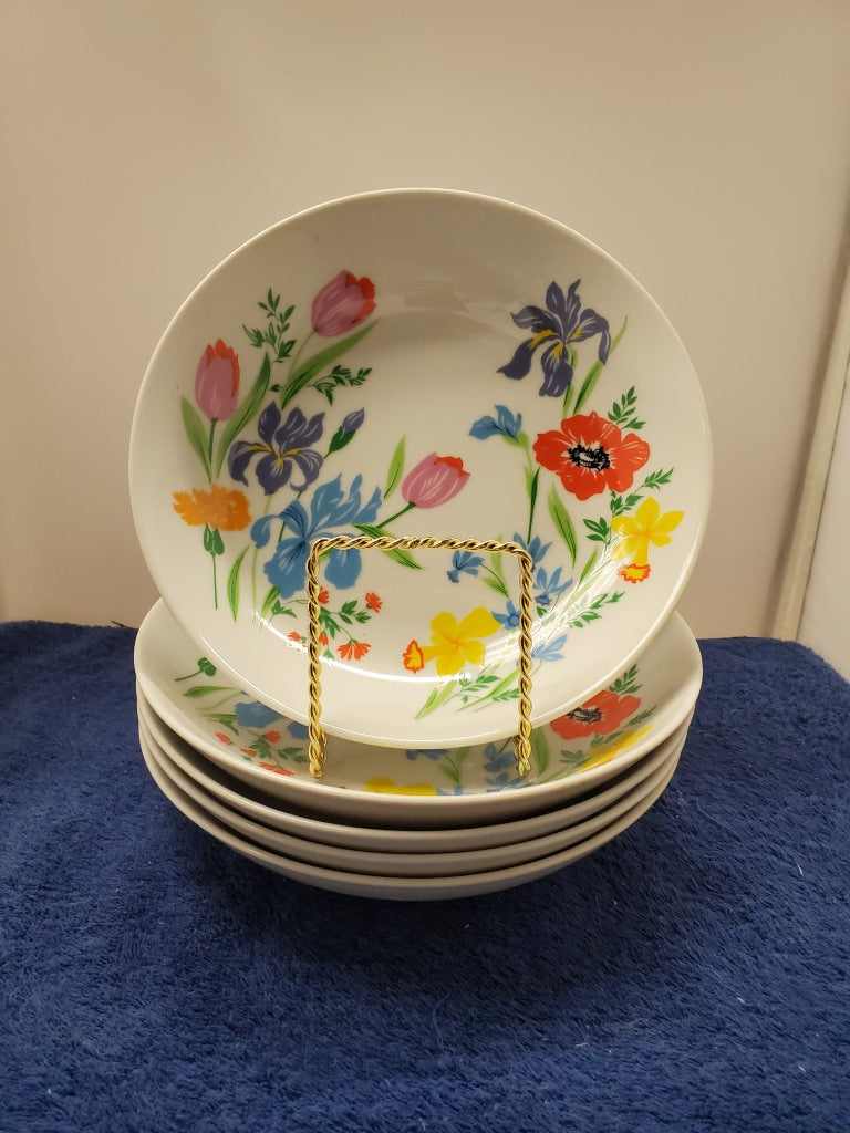 Set of 5 Sigma Primavera Coupe Soup Bowls LK