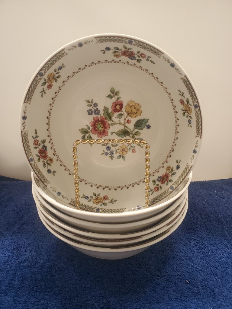 Set of 6 Royal Doulton Kingswood Coupe Soup Bowls LK