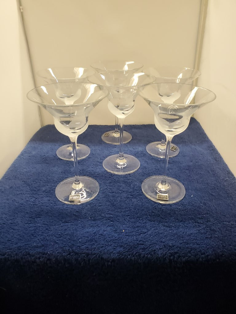 Set of 6 Mikasa Fiore Champagne/Tall Sherbets LK