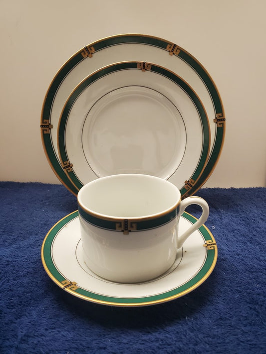 Fitz & Floyd Memphis Assorted Lot - Salad Plate, Bread Plate, Cup, Saucer LK