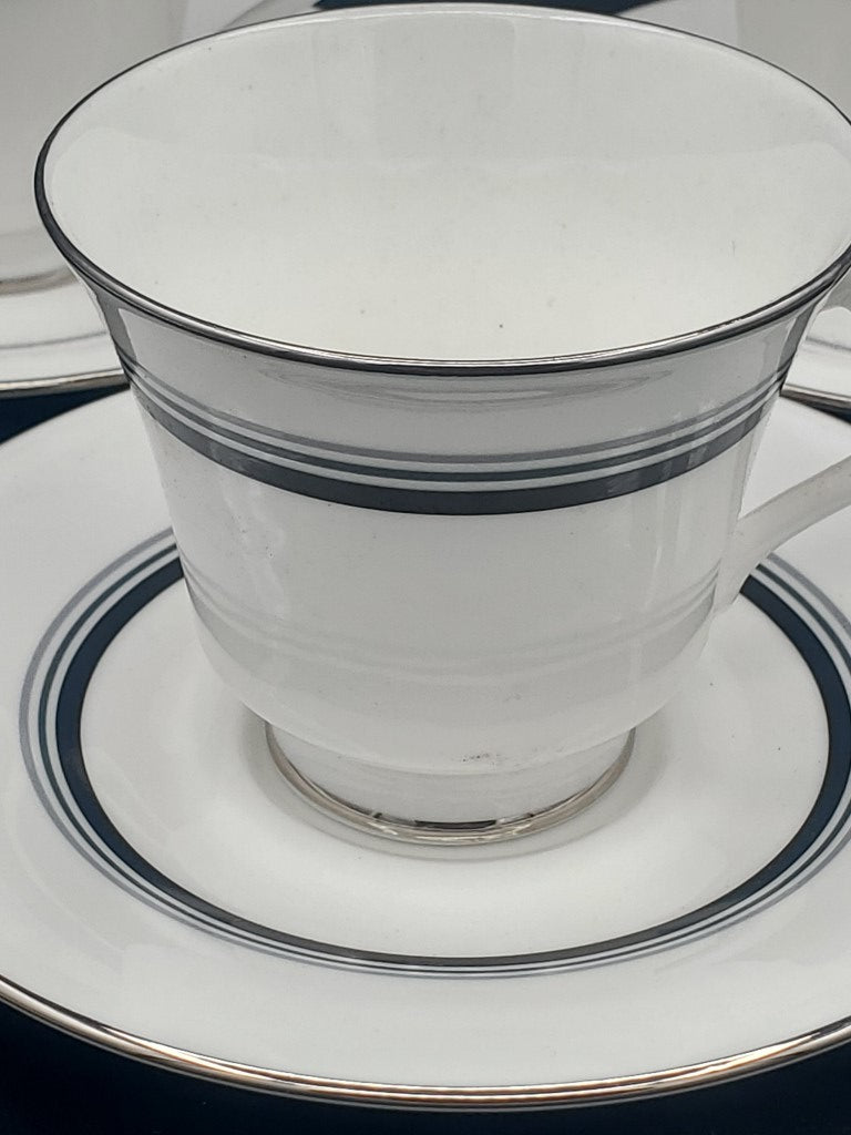 Set of 3 Royal Doulton Eternity Cup & Saucer Sets LK