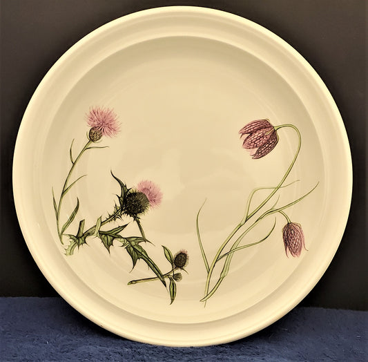 Portmeirion Queen's Hidden Garden Dinner Plate (Fritillary/Thistle)