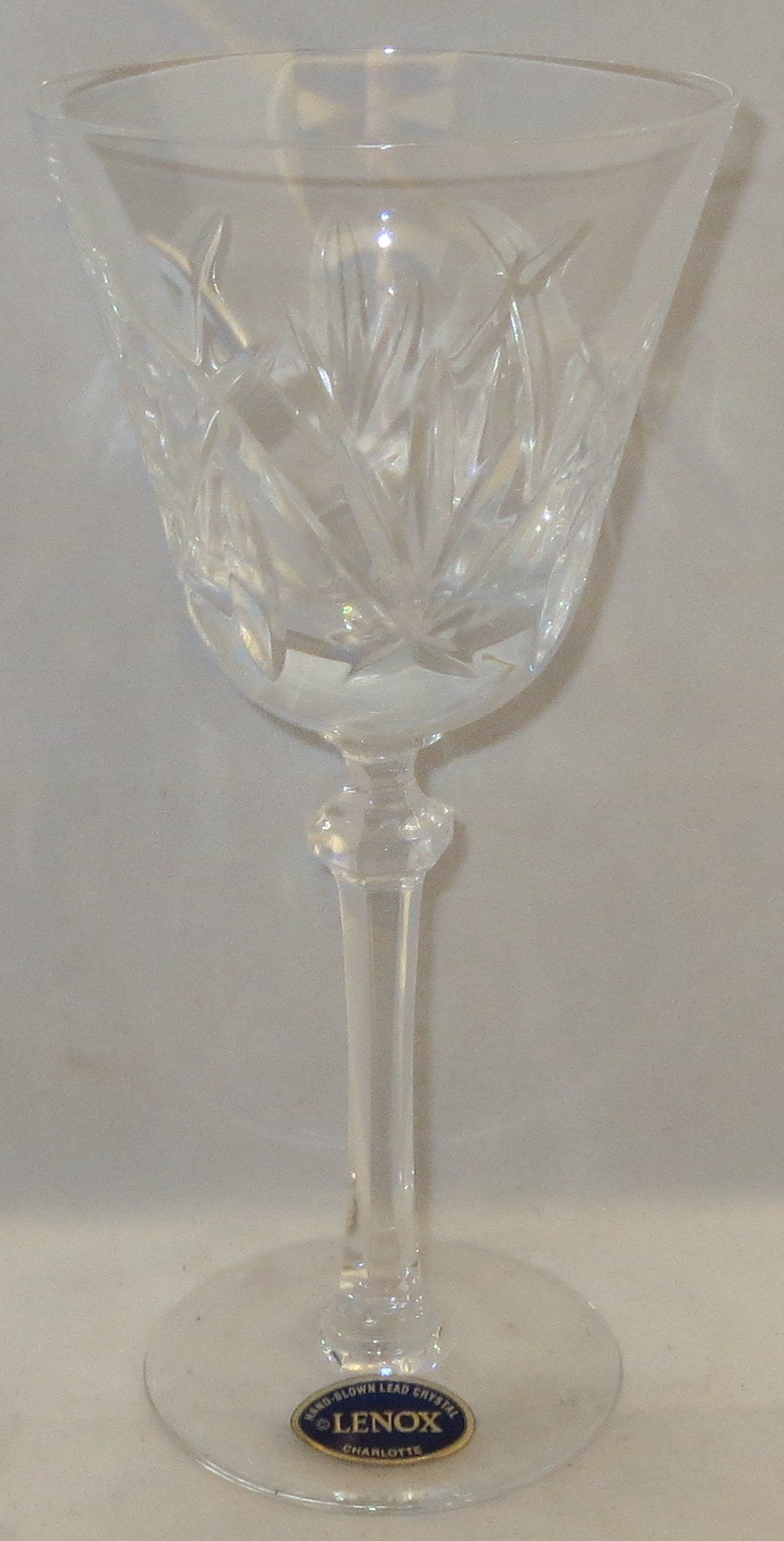 Set of 4 Lenox Charlotte Wine Glasses