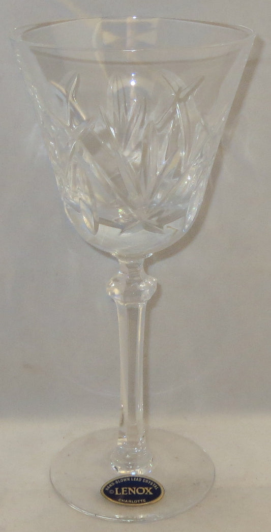 Set of 4 Lenox Charlotte Wine Glasses