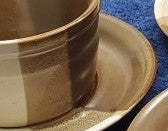 Set of 7 Mikasa Studio Kiln Cup & Saucer Sets LK