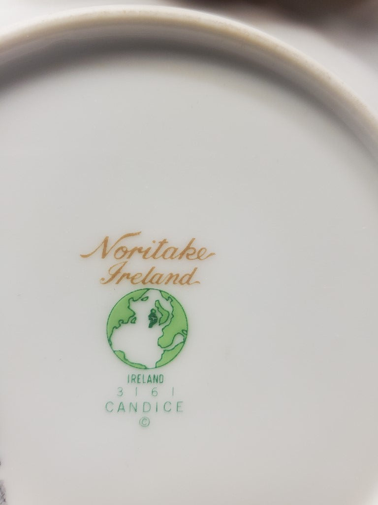 Set of 5 Noritake Candice 3161 Salad Plates