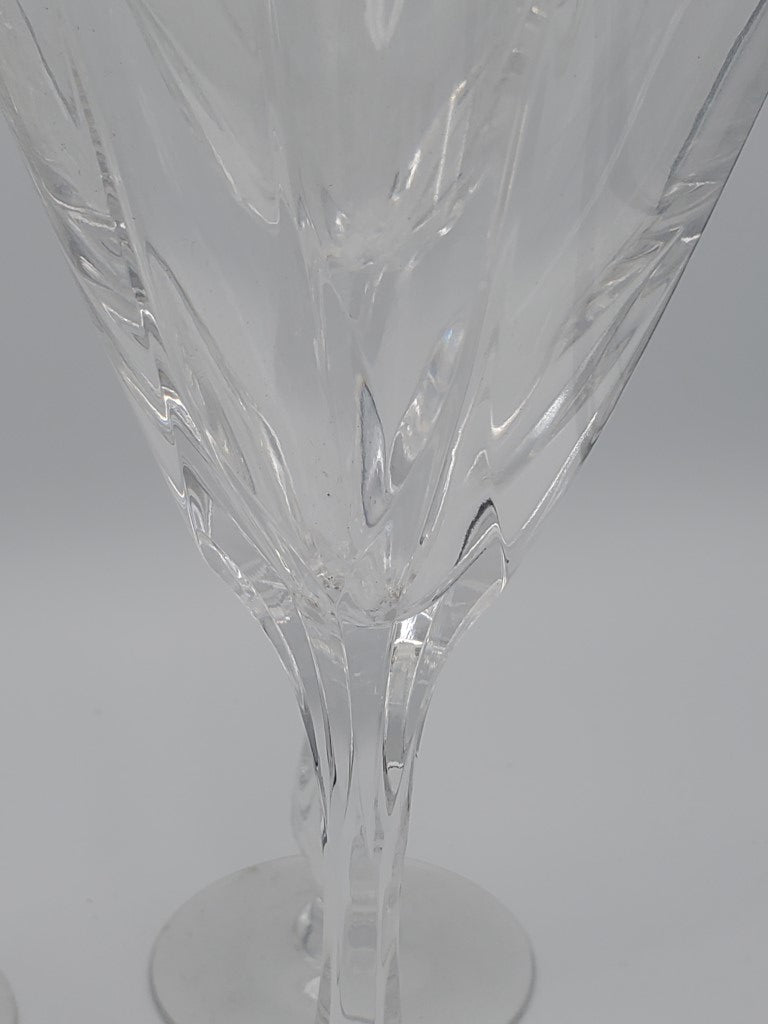 Set of 7 Gorham Crystal Excelsior Wine Glasses LK